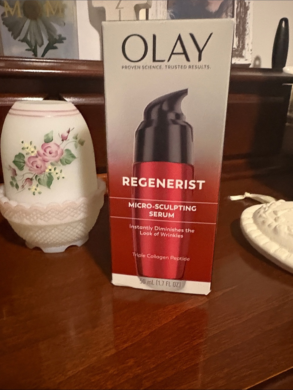 OLAY Regenerist Micro-Sculpting Serum - Red and Silver Packaging